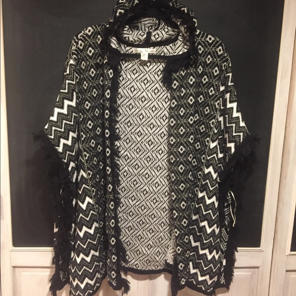 Oversized hooded ponch